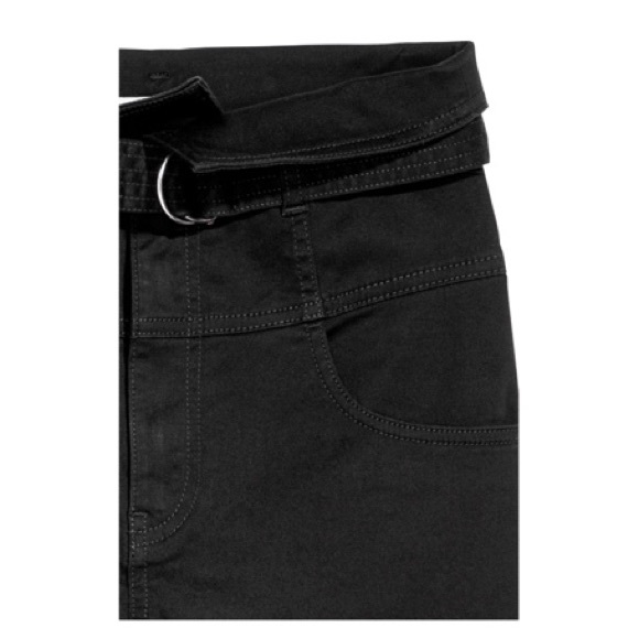 NWTS H&M black twill pants size 2 - Picture 4 of 4